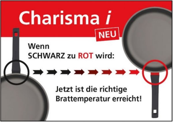 Schulte-Ufer Bratpfanne Charisma 24 cm, Aluminiumguss-Qualität