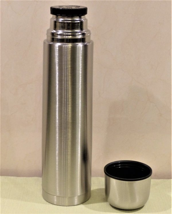Gräwe Isolierflasche mit Drehverschluss, 0,750 L, Serie Thermohome